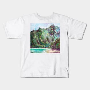 Paradise Lagoon. Hawaii Kids T-Shirt